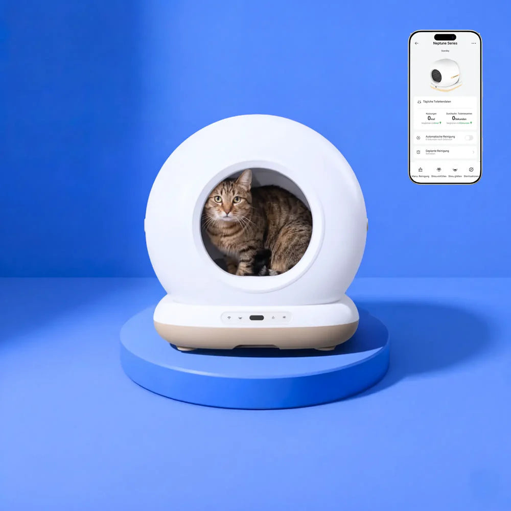 Neptune - self-cleaning cat litter box