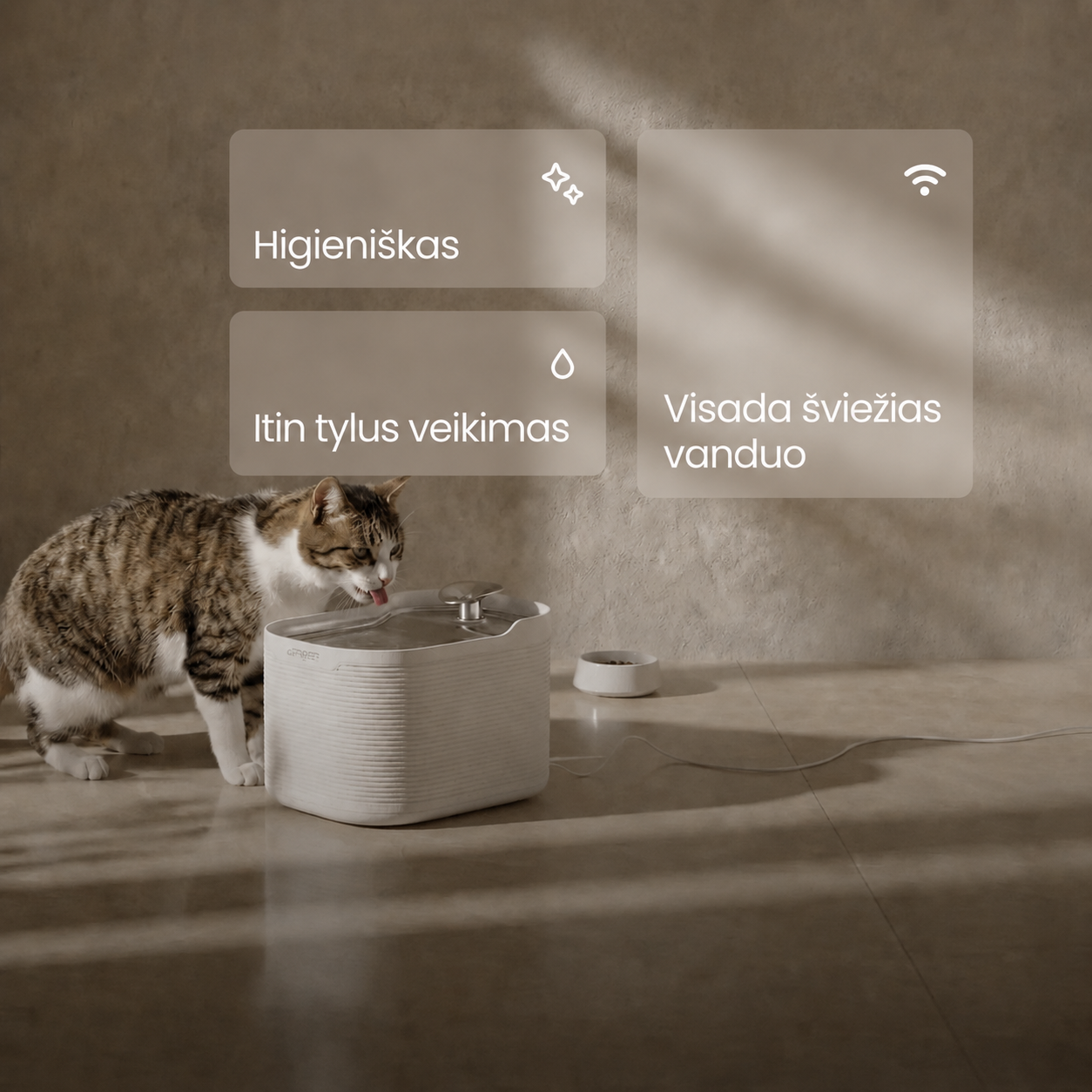 Scorpio Flex - Cordless Pet Fountain