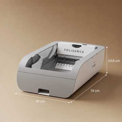 Helios - self-cleaning cat litter box - controlled via APP